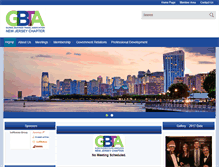 Tablet Screenshot of njbta.org